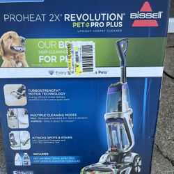 BISSELL PRO HEAT 2X REVOLUTIONARY  PET PRO CARPET CLEANER 