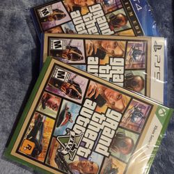 Grand Theft Auto 5 For Ps4/ps5/Xbox Series X