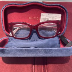 Red Gucci Frames 