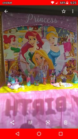 Disney Princess Party decorations
