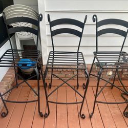 Iron Chairs 