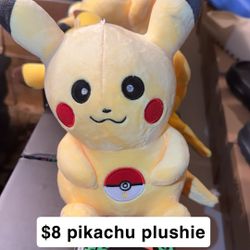 Pikachu Plushy