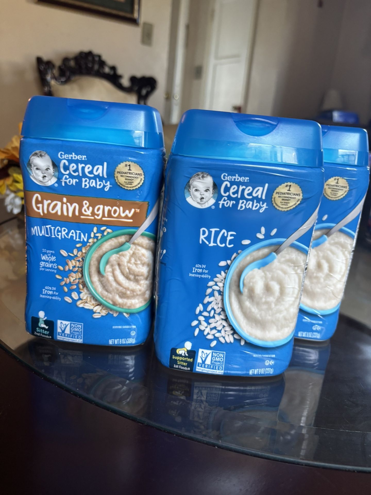 Gerber Cereal For Baby 8 Oz