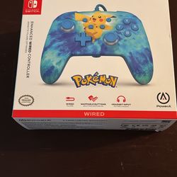Pokemon Pikachu Wired Nintendo Switch Controller 