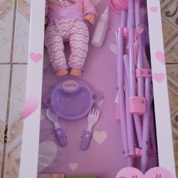 Little Luv Doll Stroller Gift Set 