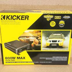 Kicker CX-Series Power Amplifier CXA400.1T Mono Subwoofer System 800 Watts 46CXA400.1T 🚨 Payment Options Available 🚨 No Credit Needed 🚨 