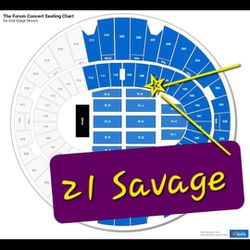 21 SAVAGE Tickets 