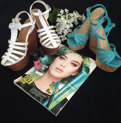 New summer wedges