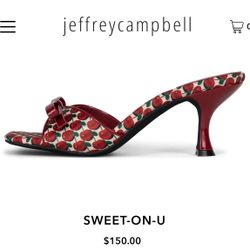 Jeffrey Campbell Red Cherry Combo