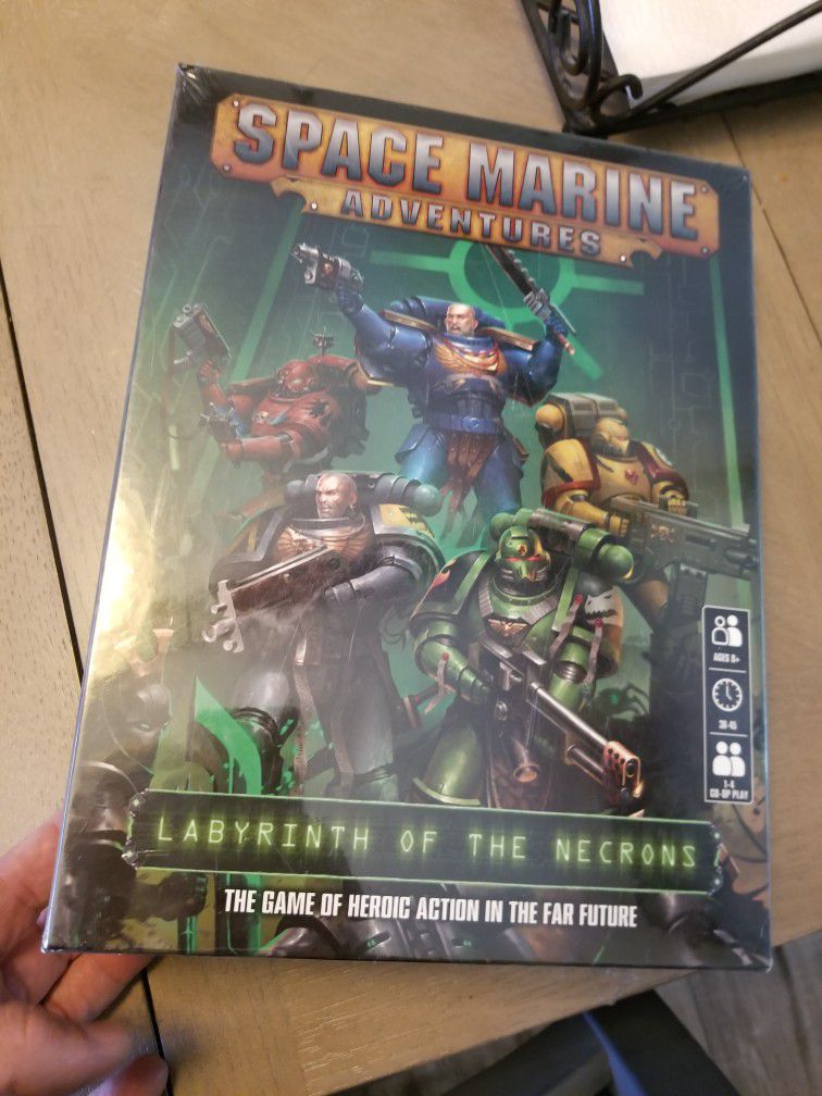 Space Marine Adventures  Labyrinth Of The Necrons Board Game