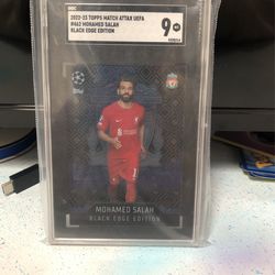 22-23 Topps Match Attax Black Edge Edition Mohamed Salah
