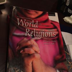 World religions book can be picked up in Palmdale-Manhattan beach or Valencia
