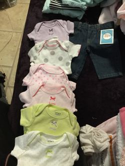 Carters baby clothes $9 or OBO