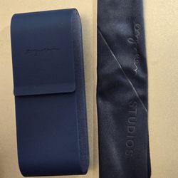 Orgreen Blue Eye Glass Glasses Case Magnetic Hard Shell With Cleaning Cloth