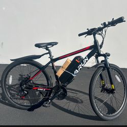 Electric Bike for Adults, 350W 26" Ebike for Teens 21 Speed 20Mph Up to 40Mile with Dual Disc Brake Commute E-Bike E-MTB for Men Women Electric Bicycl