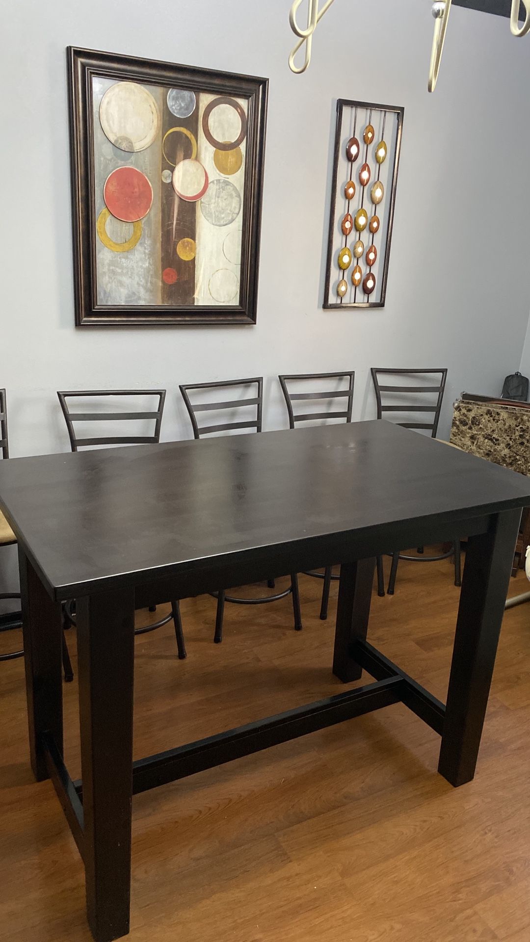 IKEA bar table 50’ Wide x27 1/2 Deed X 36 Hight