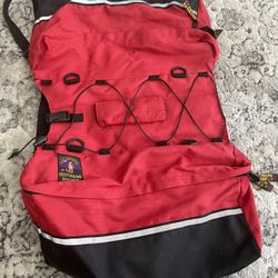 Large Dog Backpack And Rain Jacket 