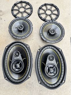 Kicker Audio 6x9 and 6.5 Speakers