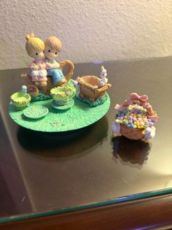 Precious Moments Easter Figurine Set