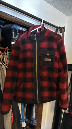 Authentic red plaid Pendleton jacket