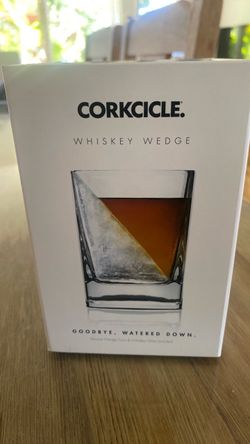 Corkcicle Whiskey Wedge Glass Set