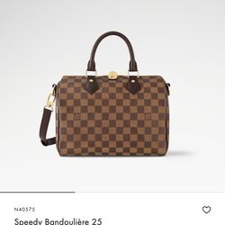 LV Speedy Bandoulière bag