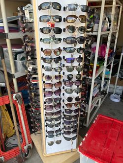 Sunglass all new with the display rack