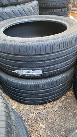 Two tires 275/45/20 Michelin