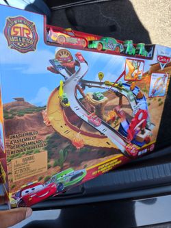 Disney cars rescue road raceway