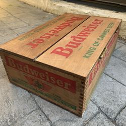 Budweiser Wood Box 
