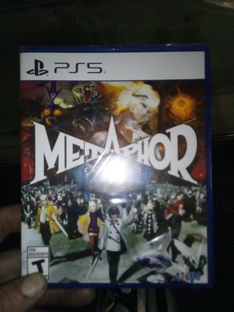 PS5 Video Game Metaphor Brand New