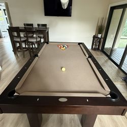 Premium Pool table - Custom 7 Ft Boynton + Supplies 