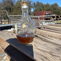 Vintage Jack Daniel Glass Decanter Bottle