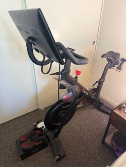 Peloton Gen 2 with accessories