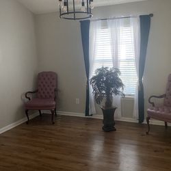 2 Very Nice Matching Leather Chairs