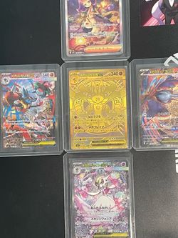 Pokemon Mega Lucario ex (MUR) 092/063 *gold* JP + 4 SARs from Mega Brave & Symphonia