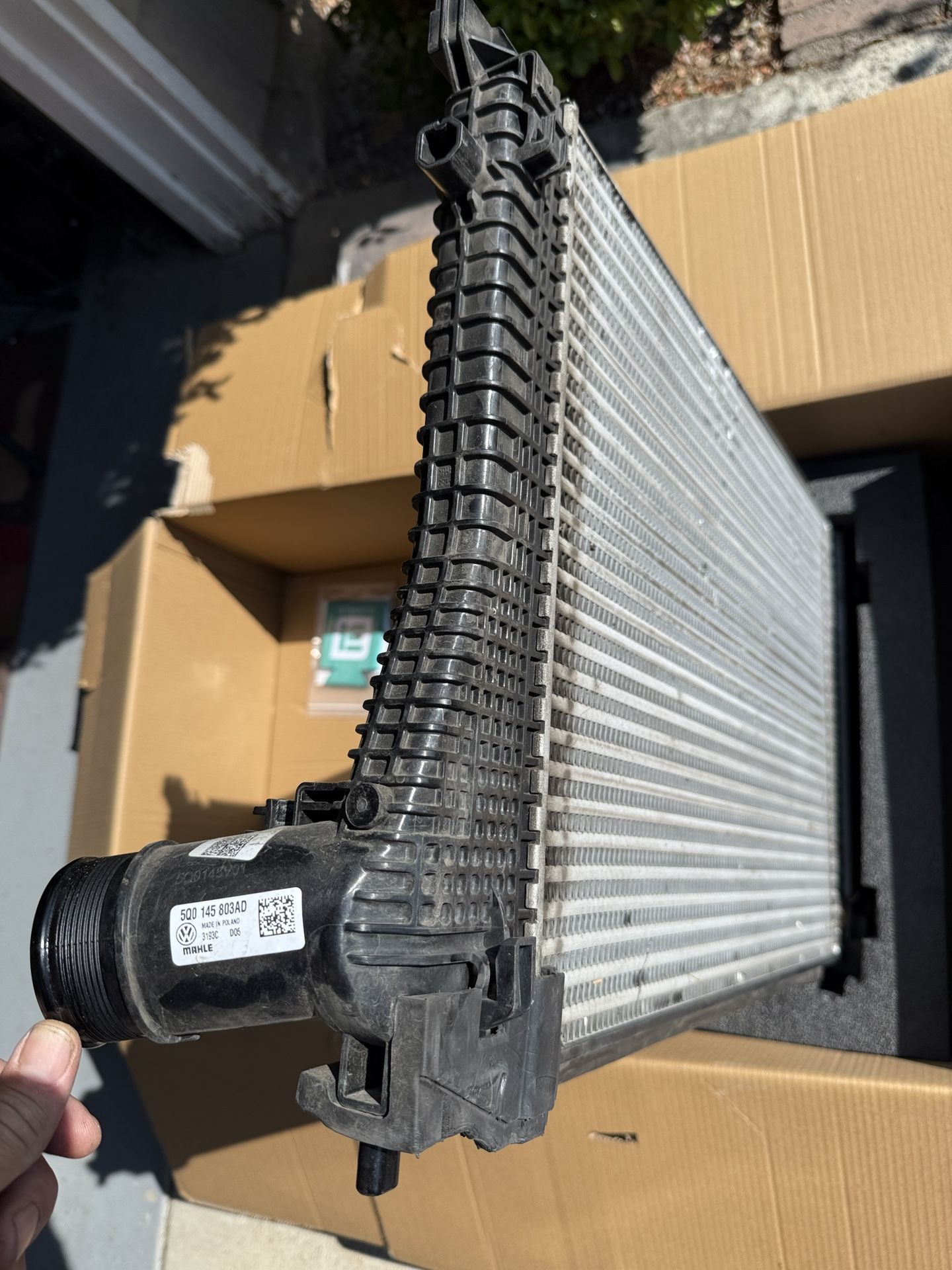 VW GTI Intercooler