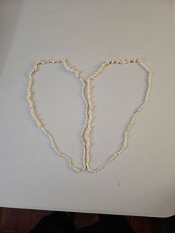 Cowrie Shell Necklace Set of 2