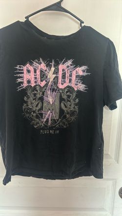 “Plug Me In” AC/DC Graphic Tee