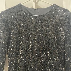 Sequin Black Dress!