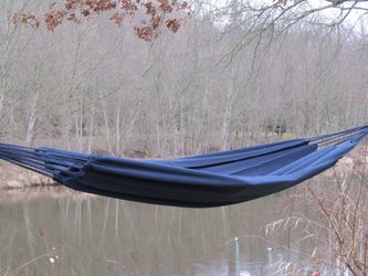 Single Navy Blue Hammock