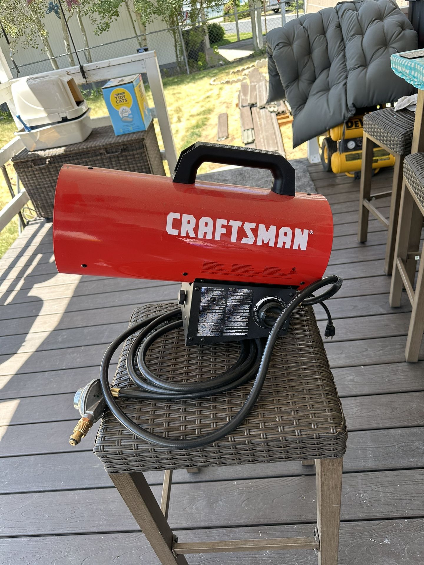 portable propane heater
