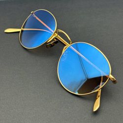 Jewelry 18K Solid Yellow Gold Olivers People’s Limited Edition 79/150 Sunglasses – Luxury Handcrafted Eyewear