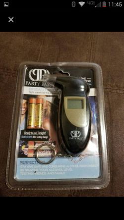 Breath alcohol detector