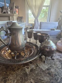 Jarra silver  plate