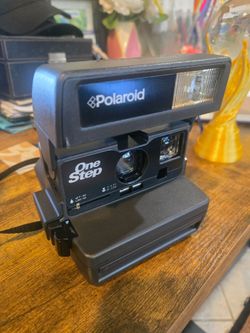Polaroid one step instant camera
