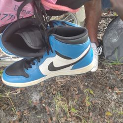 Nike Air Jordan 1 Rare Air 'Soar Blue' 332550-450 Men's Shoes Size 11