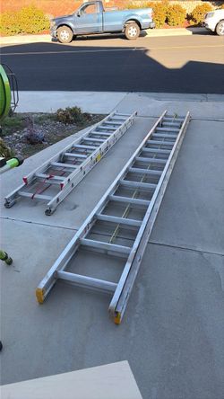 Louisville ladder’s 20’ and 28’
