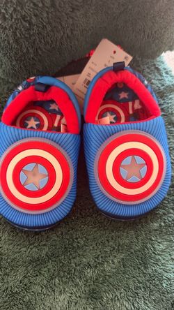 Baby slippers Captain America