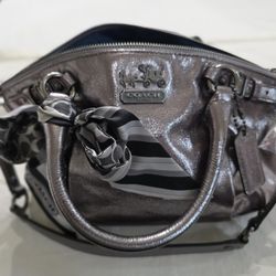 Cole Haan Silver Purse